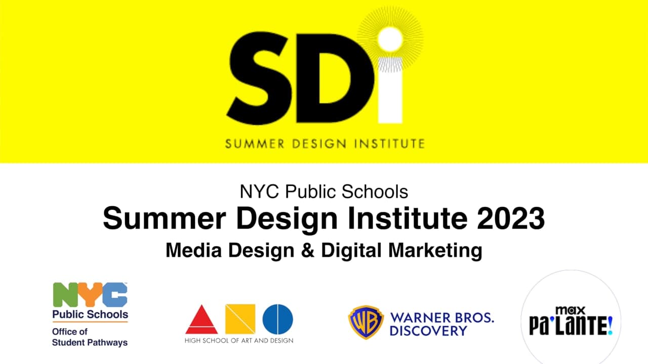Frame from the SDI 2023 film at the High School of Art and Design